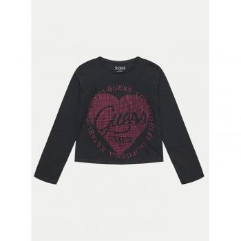 Guess T-shirt J4YI18 K6YW4 Nero Boxy Fit