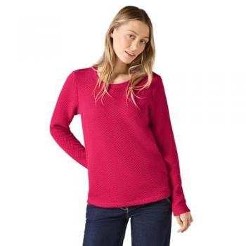 Ceci Fémine T‑shirt Rouge à Motifs Organisés – L