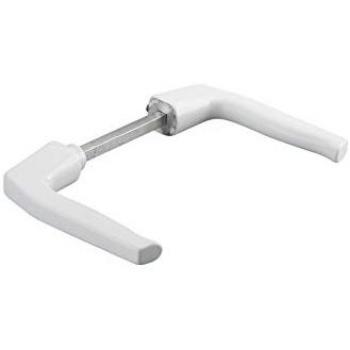 Deux Béquilles Blanches, Longueur 100 mm – Thirard