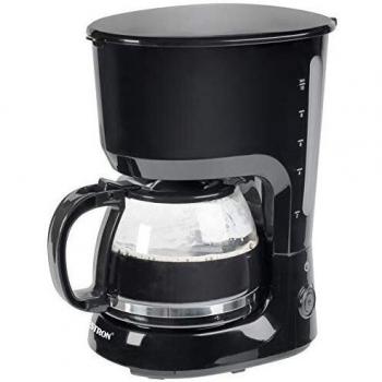 Bestron 10-Tassen Kaffeemaschine, 750W, Schwarz Kunststoff