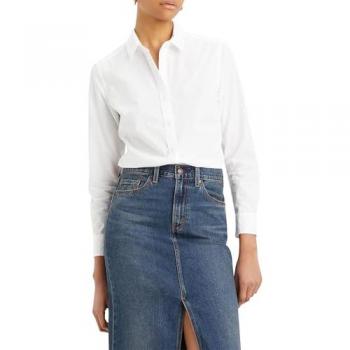Levi's Bluse The Classic – Weiß, XS (34), Webstoff