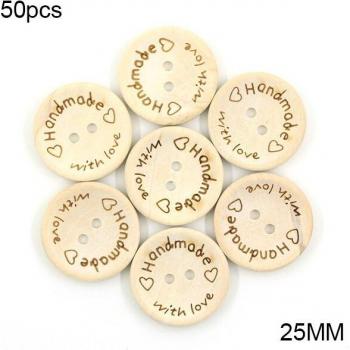 Boutons en bois 2 trous