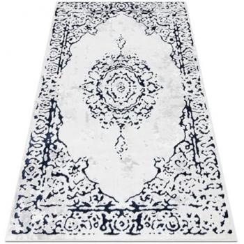 Alfombra Chic 1961 Blanco y Azul 180x270 cm
