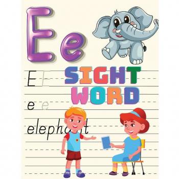 Trace and then Write the Sight Word Activity Book for Kindergarten Kids Toddlers and Preschoolers!