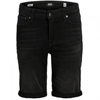 Pantalones Cortos de Denim Negro Jack & Jones Junior