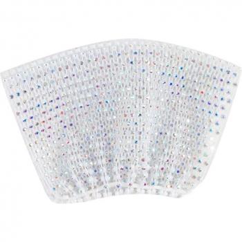 Mesh Net Yashmak Rhinestone Face Mask