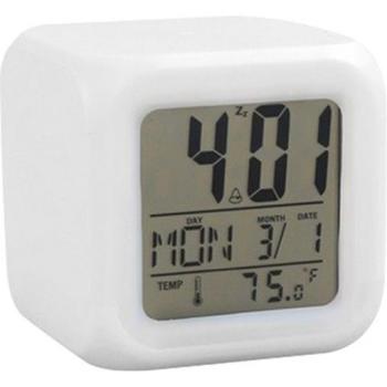 Large LED Digital Wall Clock with Backlight and Temperature