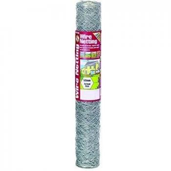 GARDMAN 50mm Hexagon Galvanised Wire Netting 10 x 0.9m