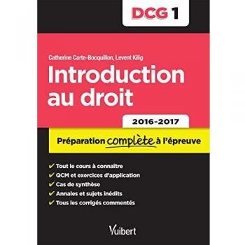 DCG 1. Introduction au droit