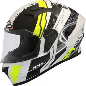 Casco Integrale SMK Stellar Swank 2XL Bianco