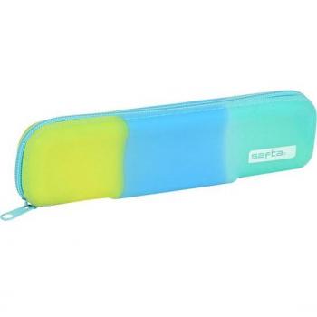 Estuche Safta Silicona Tricolor 20 x 5.5 x 2 cm