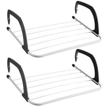 Rainberg Foldable Clothes Airer with Adjustable Arms
