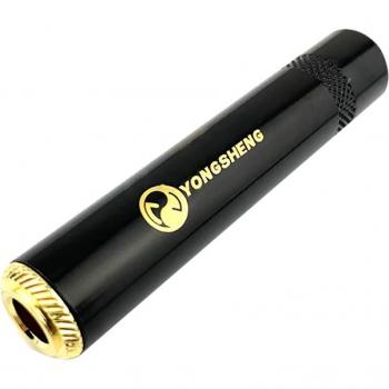 Neutrik Stereo-Female-Steckergehäuse YS2203P 6,35mm/6,5mm TRS Goldbeschichtet