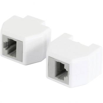 Coupleur RJ45 Droit Compatible PoE