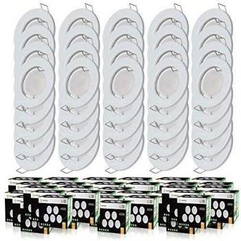 SPOTS LED 7W BLANC NEUTRE FINITION BLANC