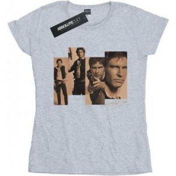 T-shirt en coton Star Wars pour femmes Han Solo