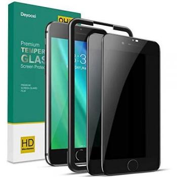 Vetro Temperato Privacy Curvo 3D Deyooxi per iPhone 7/8 Plus