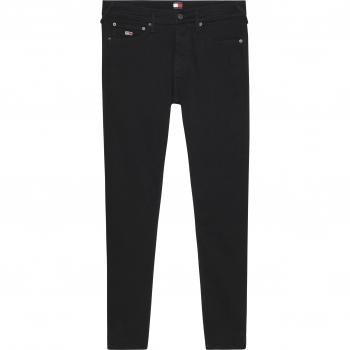Jeans Tommy Jeans Sylvia A Vita Alta Dh288 Skinny Fit Denim Nero