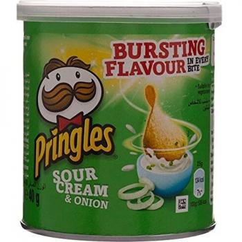 Pringles Sour Cream Onion 12 unidades de 40g