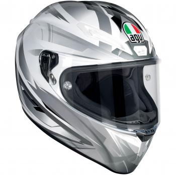 Casco Veloce S Freccia AGV Grigio Bianco XS