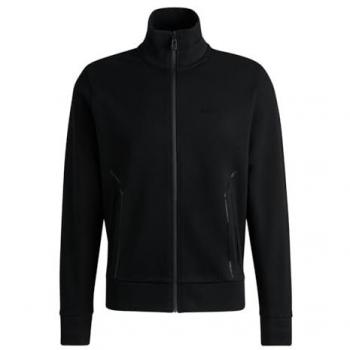 Nera Boss Felpa con Zip Skaz Mirror L