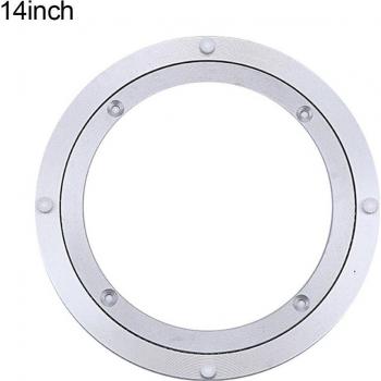 Plateau tournant lisse en aluminium pour TV