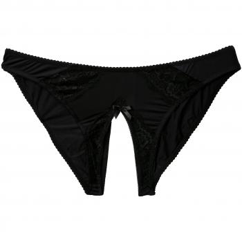 Cottelli Plus – Spitzenslip Ouvert für große Größen