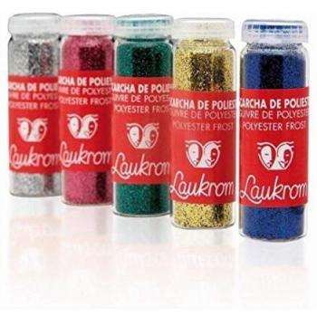 Laukrom Glitter Poliéster Plata