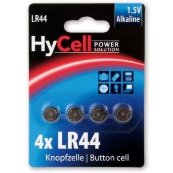 HyCell Knopfzelle LR 44 1.5 V 4 St. 140 mAh Alkali-Mangan AG13