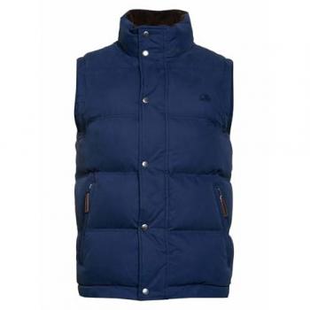 Raging Bull Men's Classic Navy Padded Gilet Size M