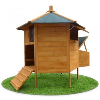 Hühnertraum 6-Eck Stall