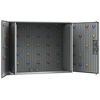 Casetta Eurokraft Basic Portachiavi RAL 7035