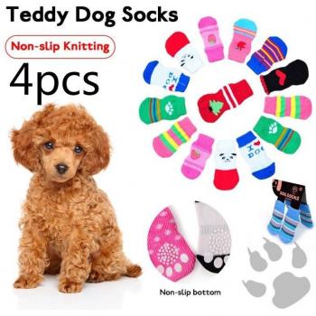 Botas para perros con estampado de dibujos animados