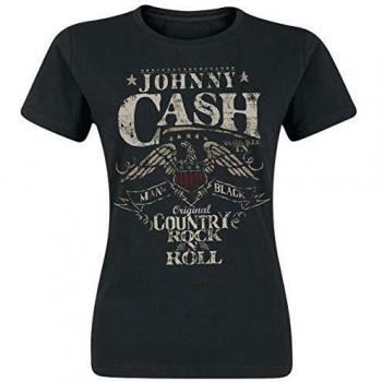 T-Shirt Femme Rockabilly Johnny Cash