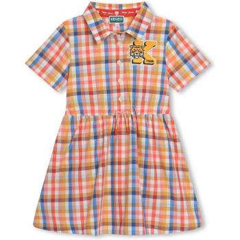 Kenzo Kids robe à manches courtes – modèle fille, 12A, jaune lumineux