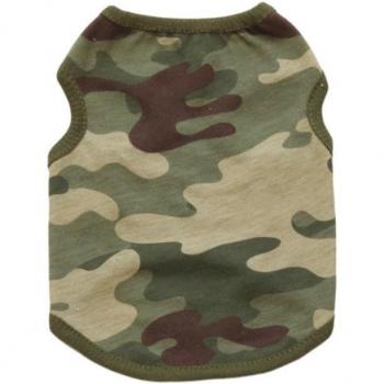 Teddy Dog Camouflage Shirt