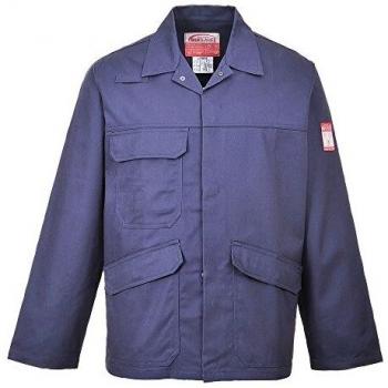 Biz Flame Pro Mens Flame Resistant Jacket Navy L