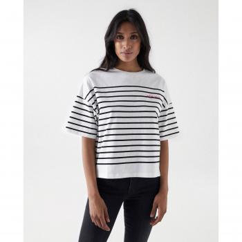 Salsa Jeans Camiseta Rayada para Mujer