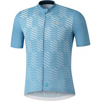 Manica Corta Blu Acqua Shimano Aerolite M