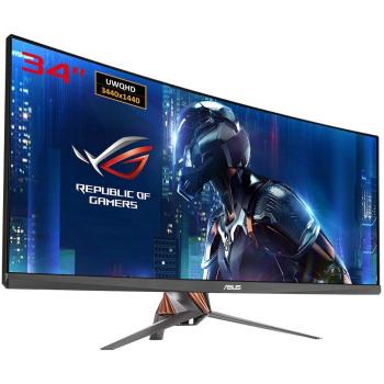 ASUS ROG Swift PG348Q 34 LED IPS Gaming Curved Monitor Grey