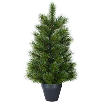 Sapin de Noël artificiel Black Box Glendon – 90 × Ø51 cm (en pot)