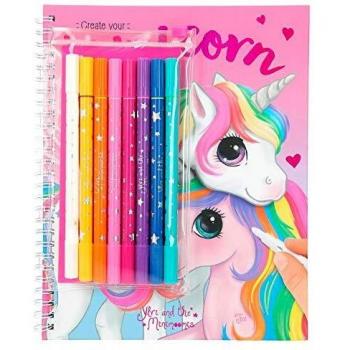 Fantasy Unicorn Palette: 60 Motifs + 8 Pens (Depesche 7959)