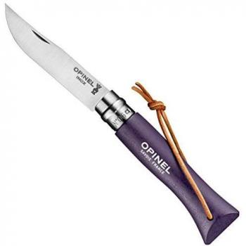 Couteau Pliant Opinel N°06 Charme Violet Gris