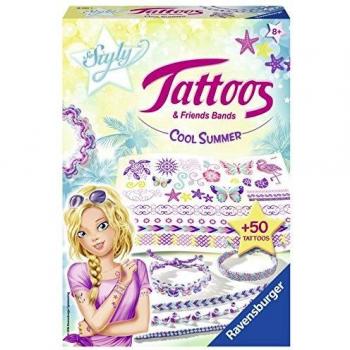 Freundschaftsbänder mit Tattoos – Cool Summer Set