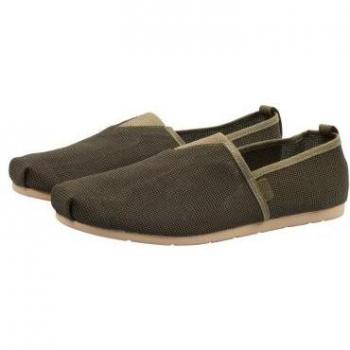 Korda Kore Slip‑On Oliv Espadrille – Größe 8 / EU 42, unisex