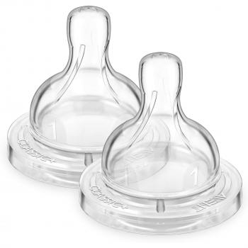 Pack double tétines Silicone Philips Avent naissance