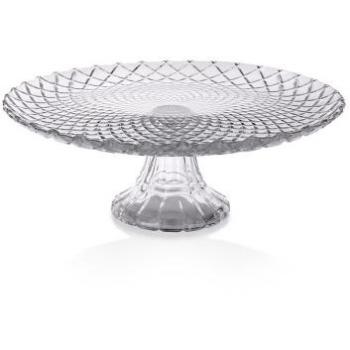 Servier-Glas Casativo – Standfuß & Relief, 26 × 9,5 cm