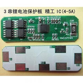 Módulo Shield Li‑Ion 18650 – 3 Packs, 4,5 A con PCB & BMS