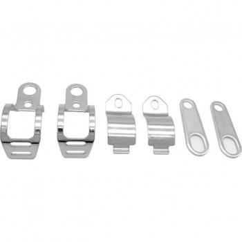 Fork Clamp Turn Signal Relocation Brackets