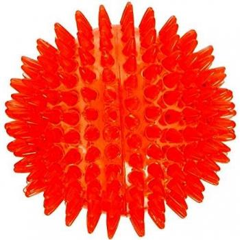 Rosewood Jolly Doggy Catch and Play Spikey Rubber Ball for Dogs, 8 cm